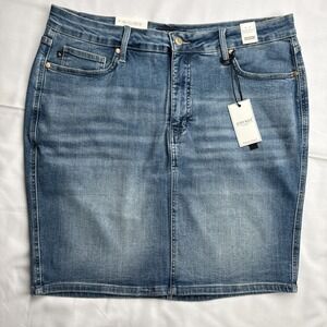 NEW Judy Blue Tummy Control Denim Jean Skirt Size 3XL‎ , Style JB2819 NWT